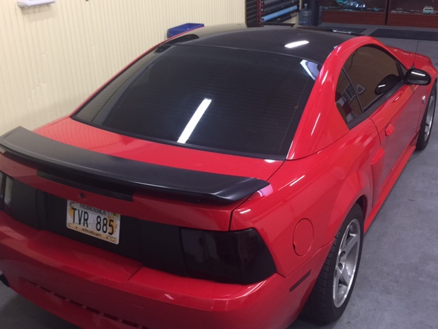 Ford Mustang Roof Wrap